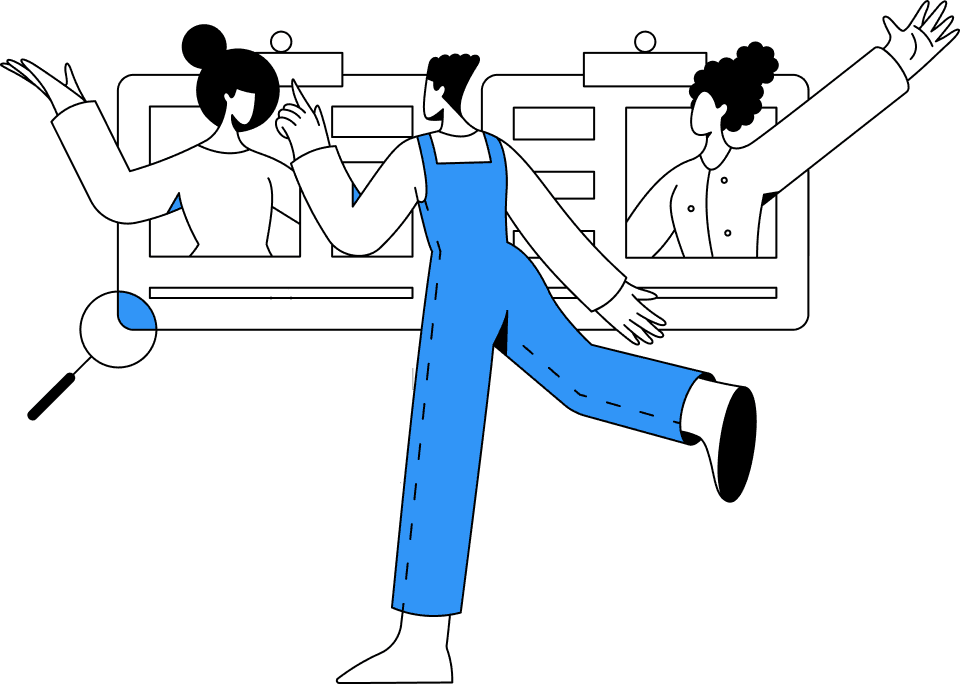 Careers at Scale2World Illustration